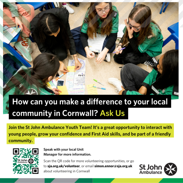 Youth Helper - Multiple locations across Cornwall