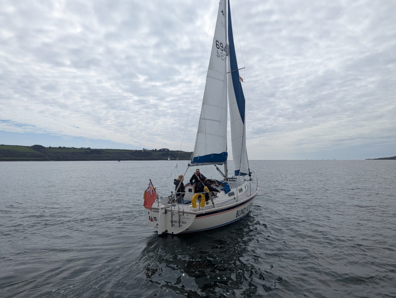 Sailing for visually impaired adults
