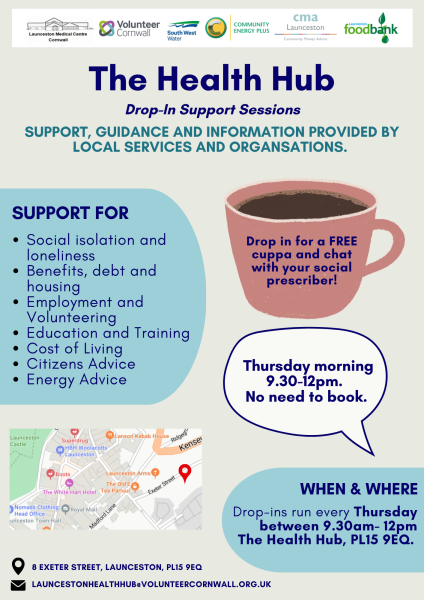 Social Prescribing drop in- A drop in to access advice, support and information