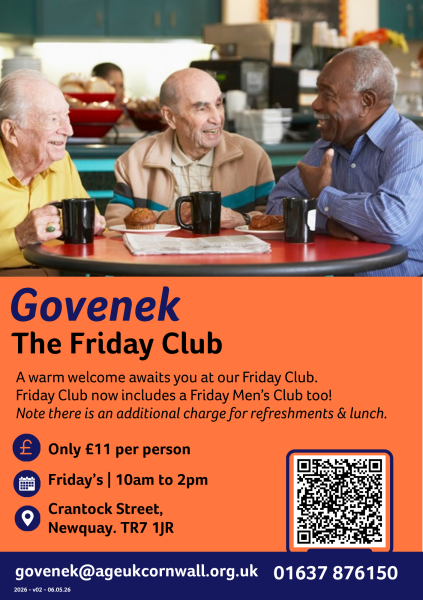 Friday Club - Govenek , Newquay