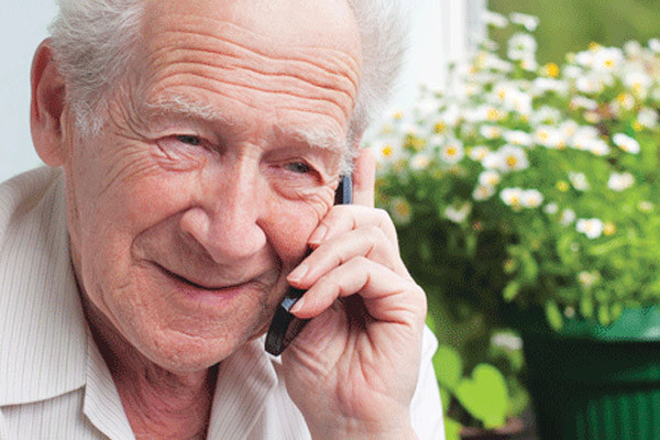 The Silver Line helpline is for older people who need to speak to someone for help